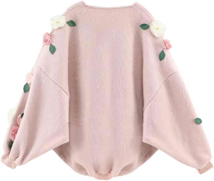 51FkGDdvQtL._AC_SL1000 Women Autumn/Winter Vintage Romantic Korean Fashion Plush Pullovers Mori Girl Knitwears Elegant Aesthetic Sweater Thick