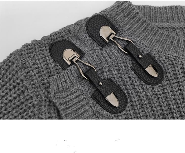 61fQgwMh0zL._AC_SL1000 Woman Autumn/Winter Korean Fashion Vintage Design O-Neck Pullovers Long Sleeve Knitwear Loose Tide Y2k Sweater