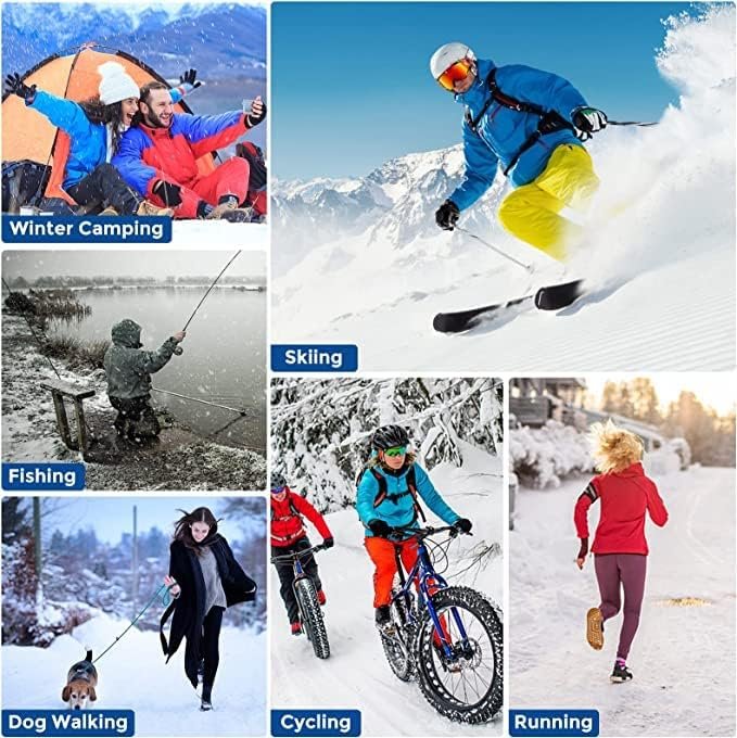 61up-bro_rL._AC Balaclava Windproof Winter Face Mask Warm Fleece Ski Mask for Men and Women Cold Weather Motorcycle Bike Cycling Neck Warmer