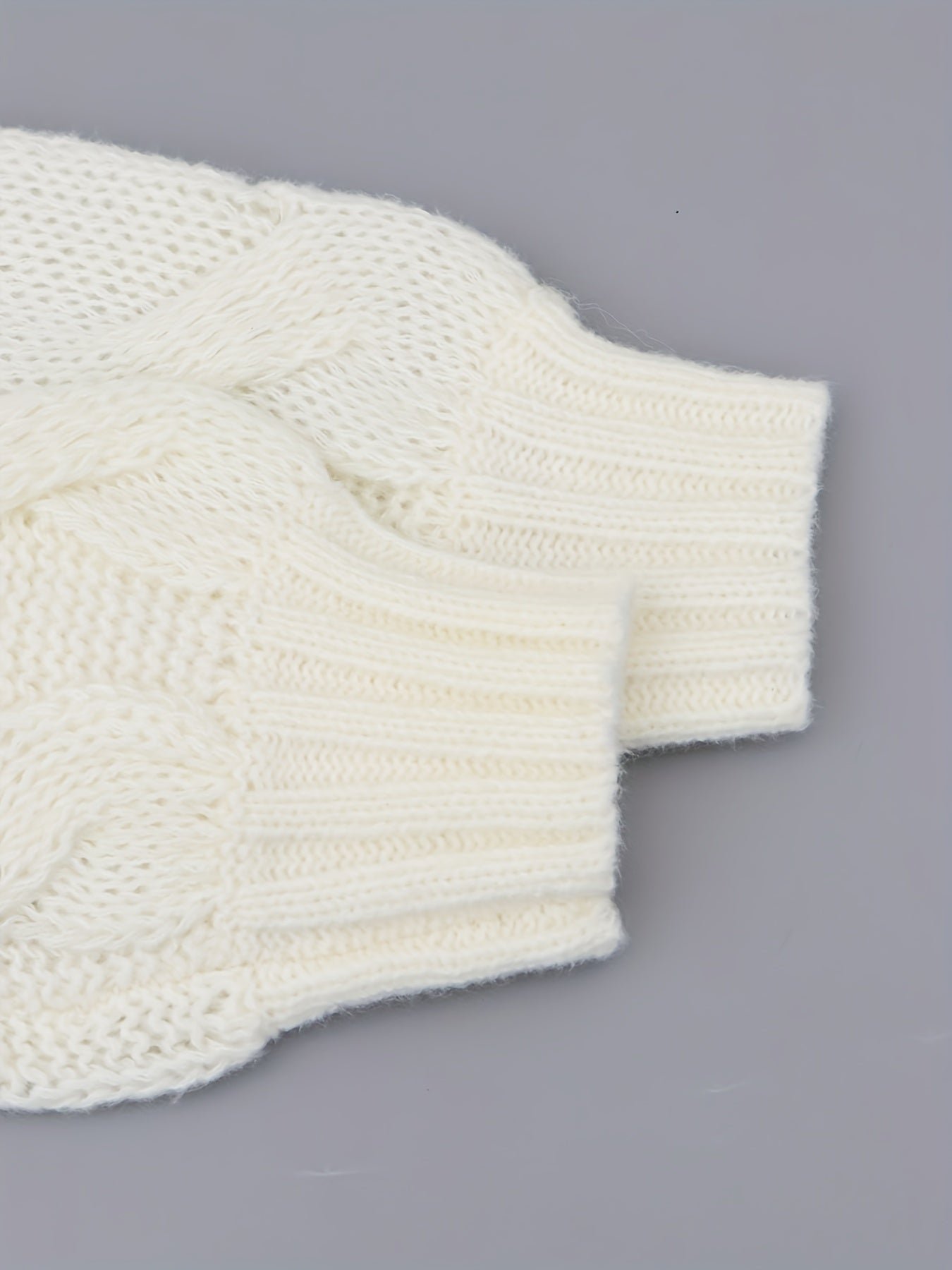 Twist Pattern Turtle Neck Pullover Sweater, Casual Lantern Sleeve Loose Sweater For Fall & Winter, Women's Clothing