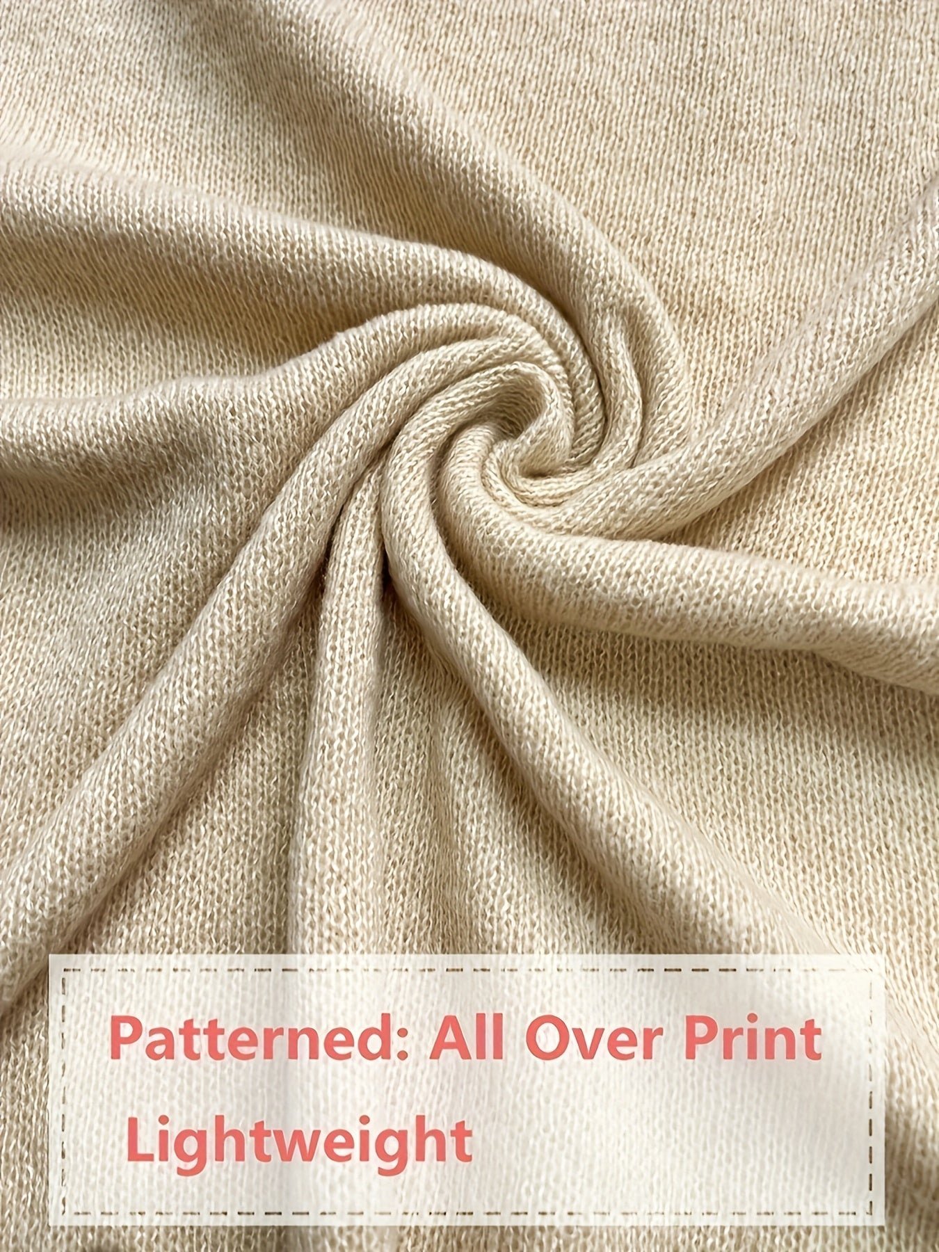 Flower & Bee Pattern Sweater, Versatile Crew Neck Long Sleeve Sweater For Spring & Fall, Women's Clothing