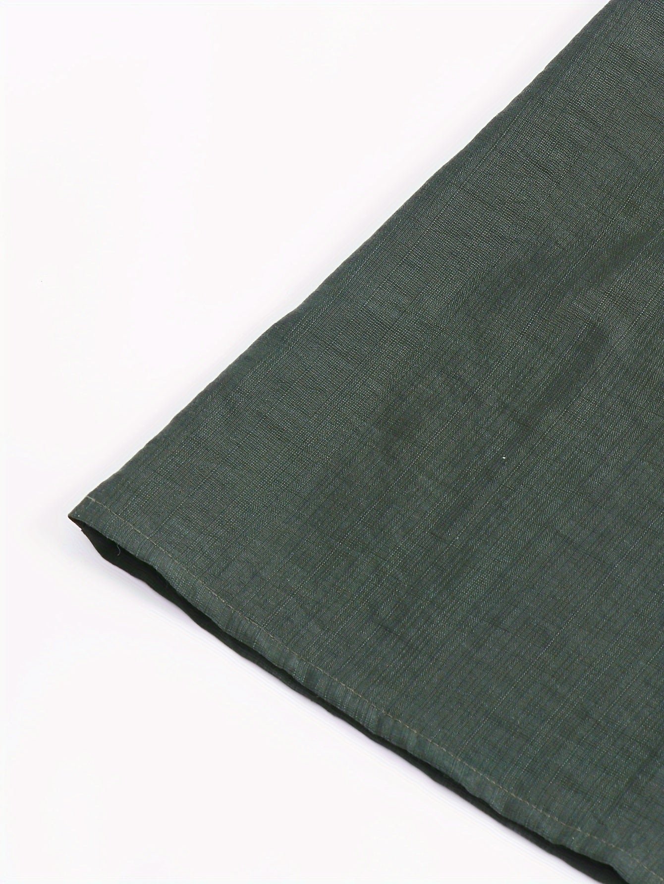 Button Front Tie Waist Dress, Elegant Solid Color Pocket Collared Dress For Spring & Fall, Women's Clothing