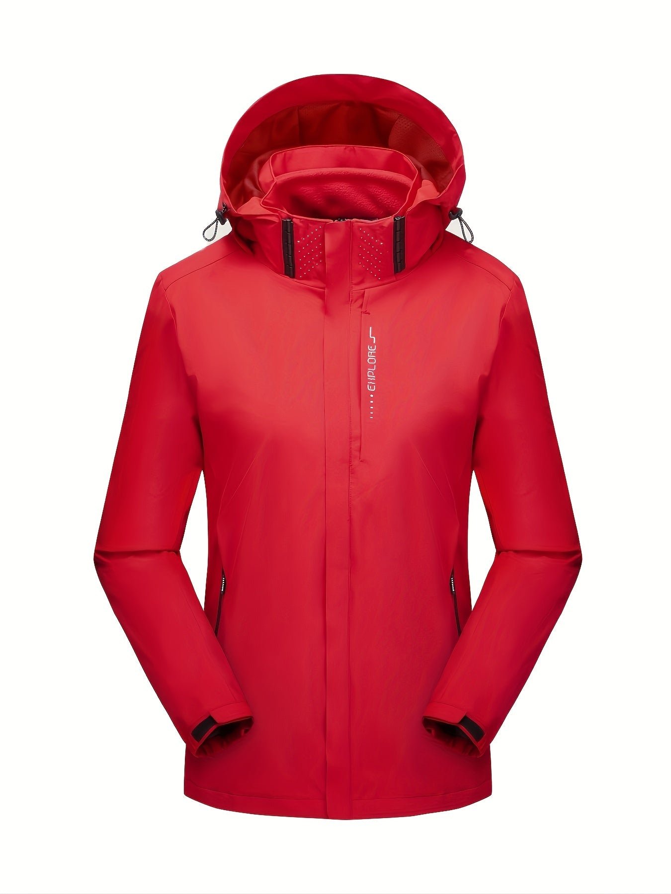 Women's 3-in-1 Outdoor Jacket - Waterproof, Windproof Hard Shell & Fleece Thermal Inner Jacket For Ultimate Warmth & Protection