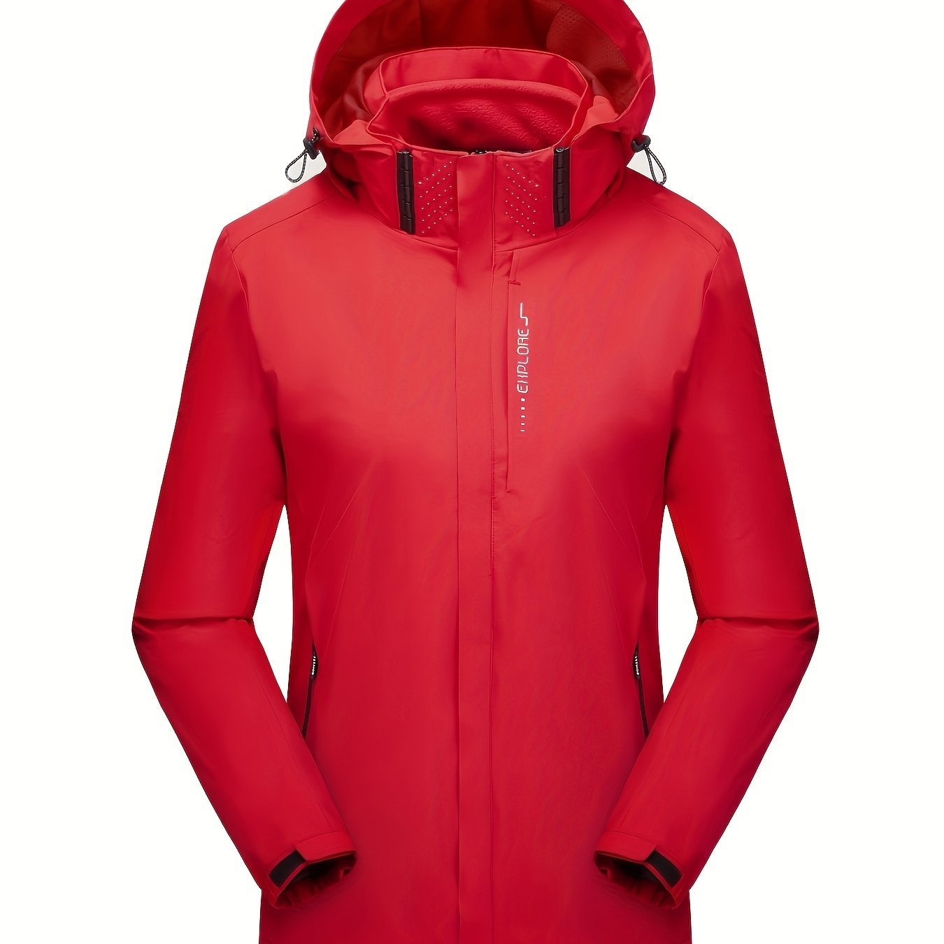 Women's 3-in-1 Outdoor Jacket - Waterproof, Windproof Hard Shell & Fleece Thermal Inner Jacket For Ultimate Warmth & Protection