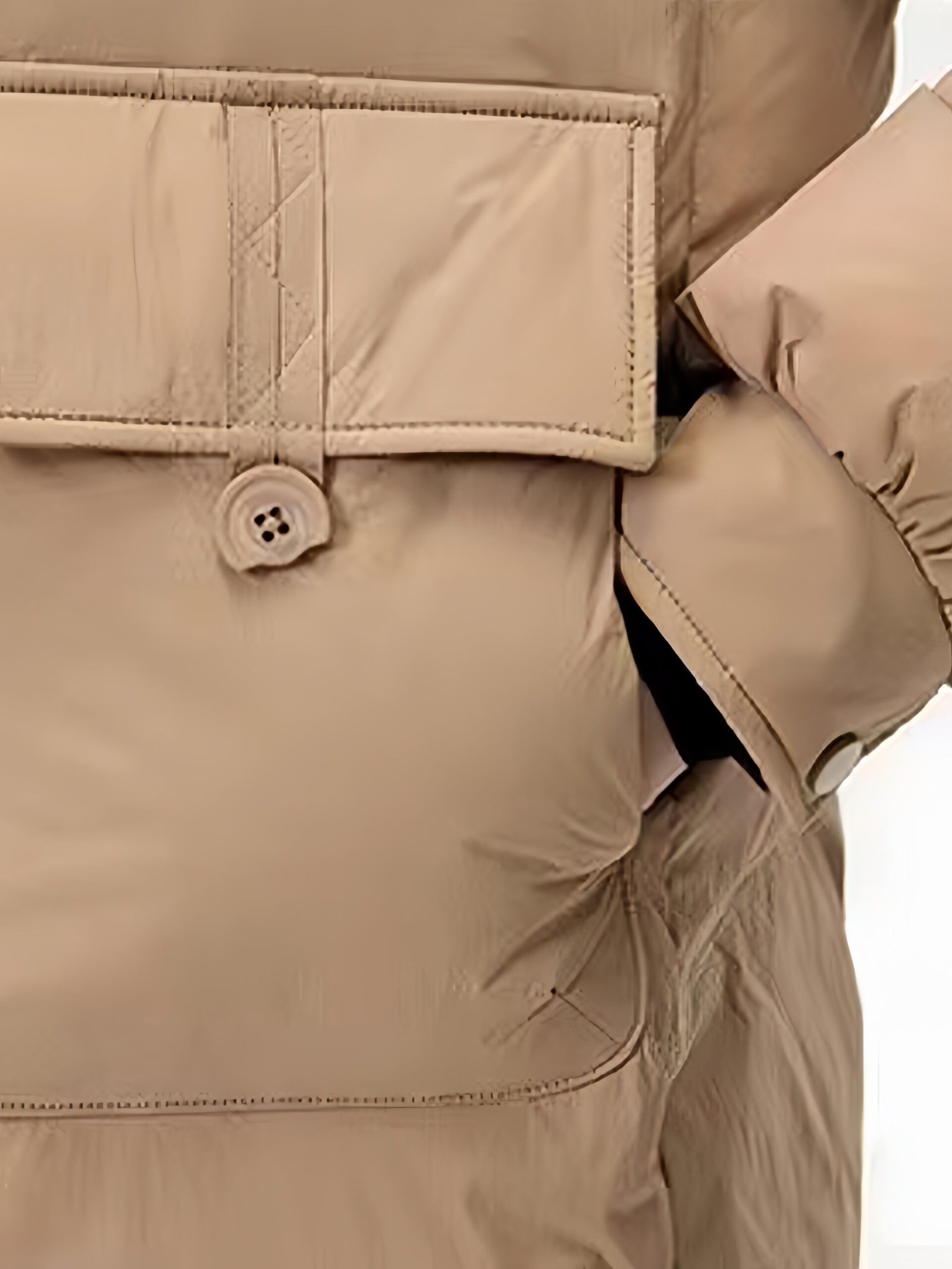 Solid Color Over The Knee Thickened Puffer Jacket, Mid-length Hooded Sports Warm Winter Jacket, Women's Activewear