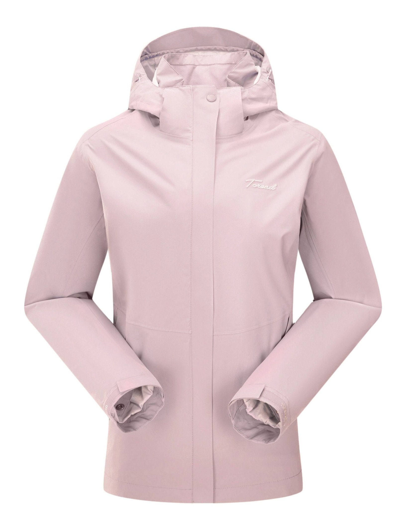 cf407e532798d2151db3c109aa68f376-1 Women's Outdoor Ski Jacket, Long Sleeve Casual Winter Hooded Jacket, Waterproof & Windproof Snow Jacket